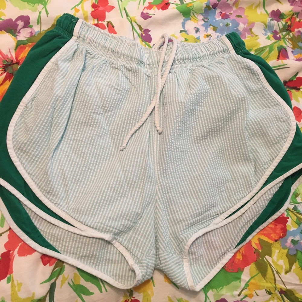 Lauren James Seersucker shorts